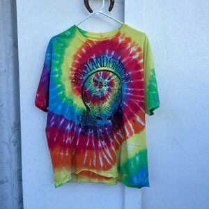 Men's Grateful Dead Portland Oregon Tie Dye T-Shirt (XL)